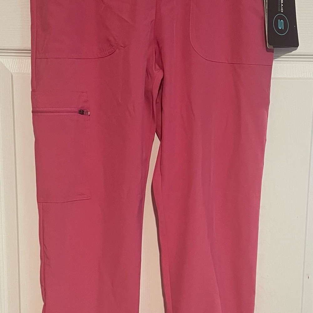 Stylish Pink Women's Scrub Pants